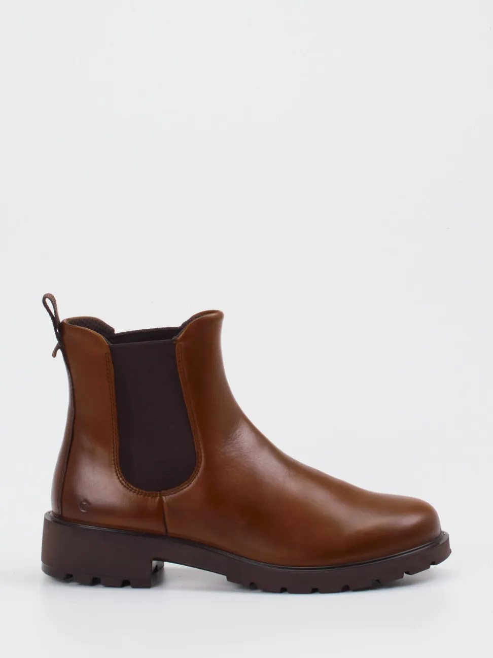 Ecco – Chelsea Boots aus Kalbleder in Braun