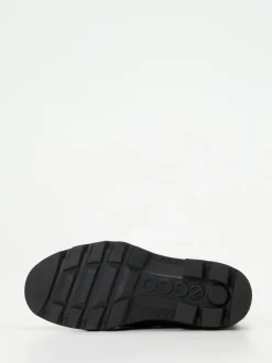 Ecco – Chelsea Boots aus Nubukleder schwarz