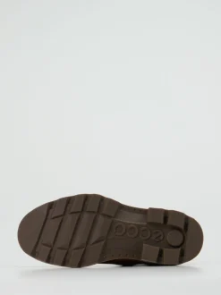 Ecco – Chelsea Boots aus Nubukleder cognacbraun
