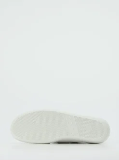 Ecco – Klettverschluss-Sneaker aus Kalbleder Offwhite