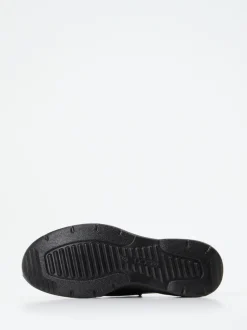Ecco – Komfort-Slipper aus Kalbleder schwarz