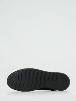 Ecco – Outdoor-Boots aus Nubukleder und Mesh Schwarz