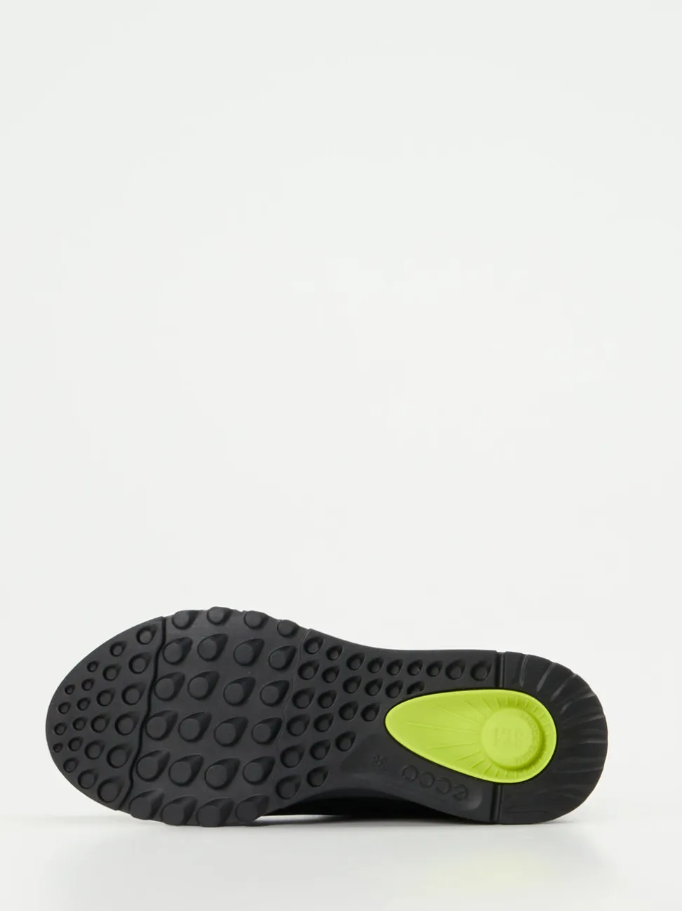 Ecco – Outdoor-Sneaker aus Mesh und Synthetik Schwarz