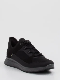 Ecco – Outdoor-Sneaker aus Textil in Schwarz