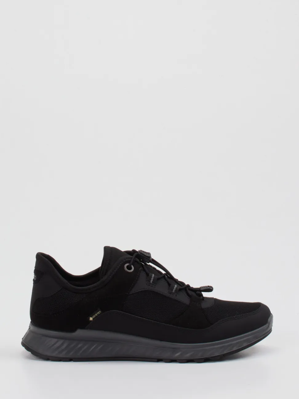 Ecco – Outdoor-Sneaker aus Textil in Schwarz