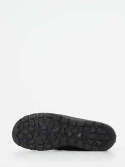 Ecco – Schnürboots aus Nubukleder Schwarz