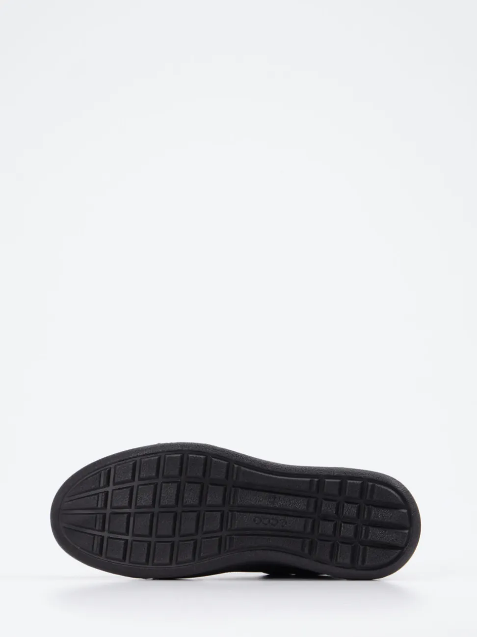 Ecco – Sneaker aus Kalbleder in Schwarz