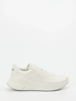 Ecco – Sneaker aus Kalbleder in Off-White