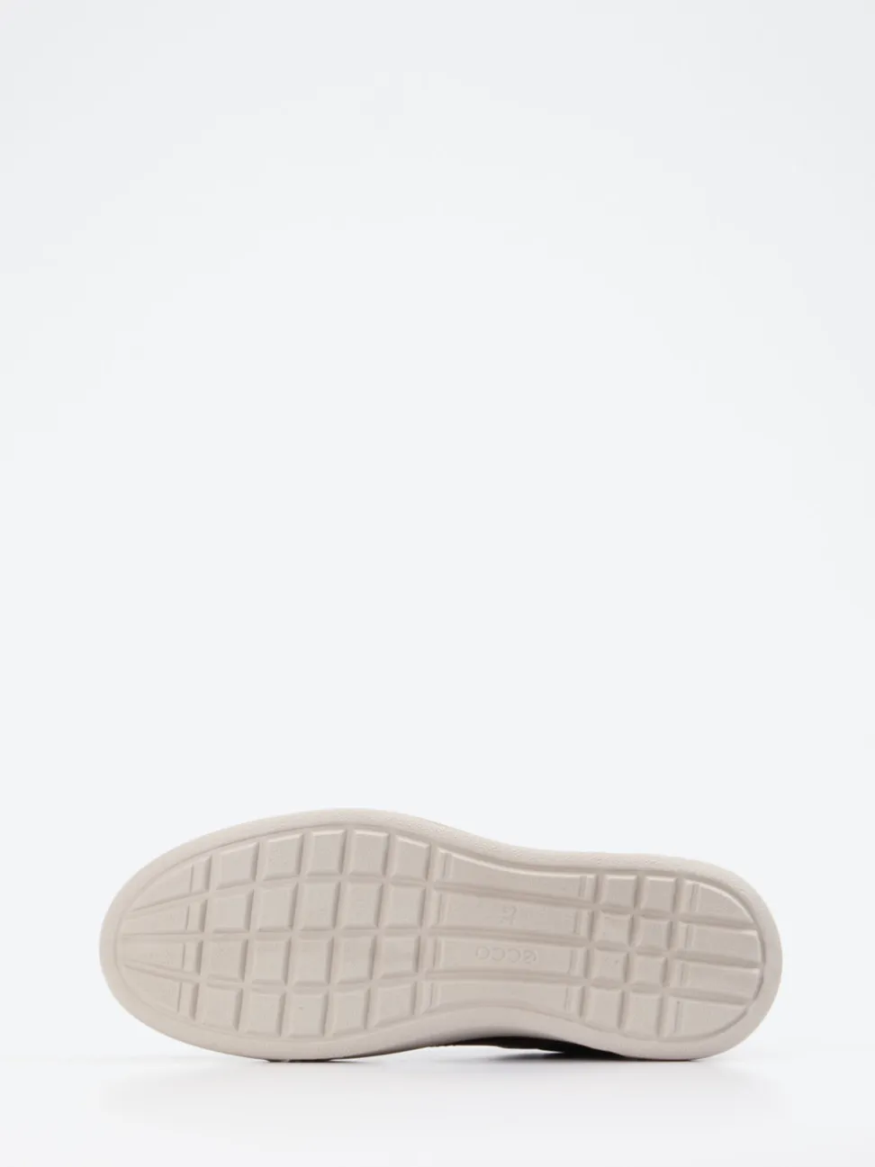 Ecco – Sneaker aus Kalbleder in Dunkelbraun