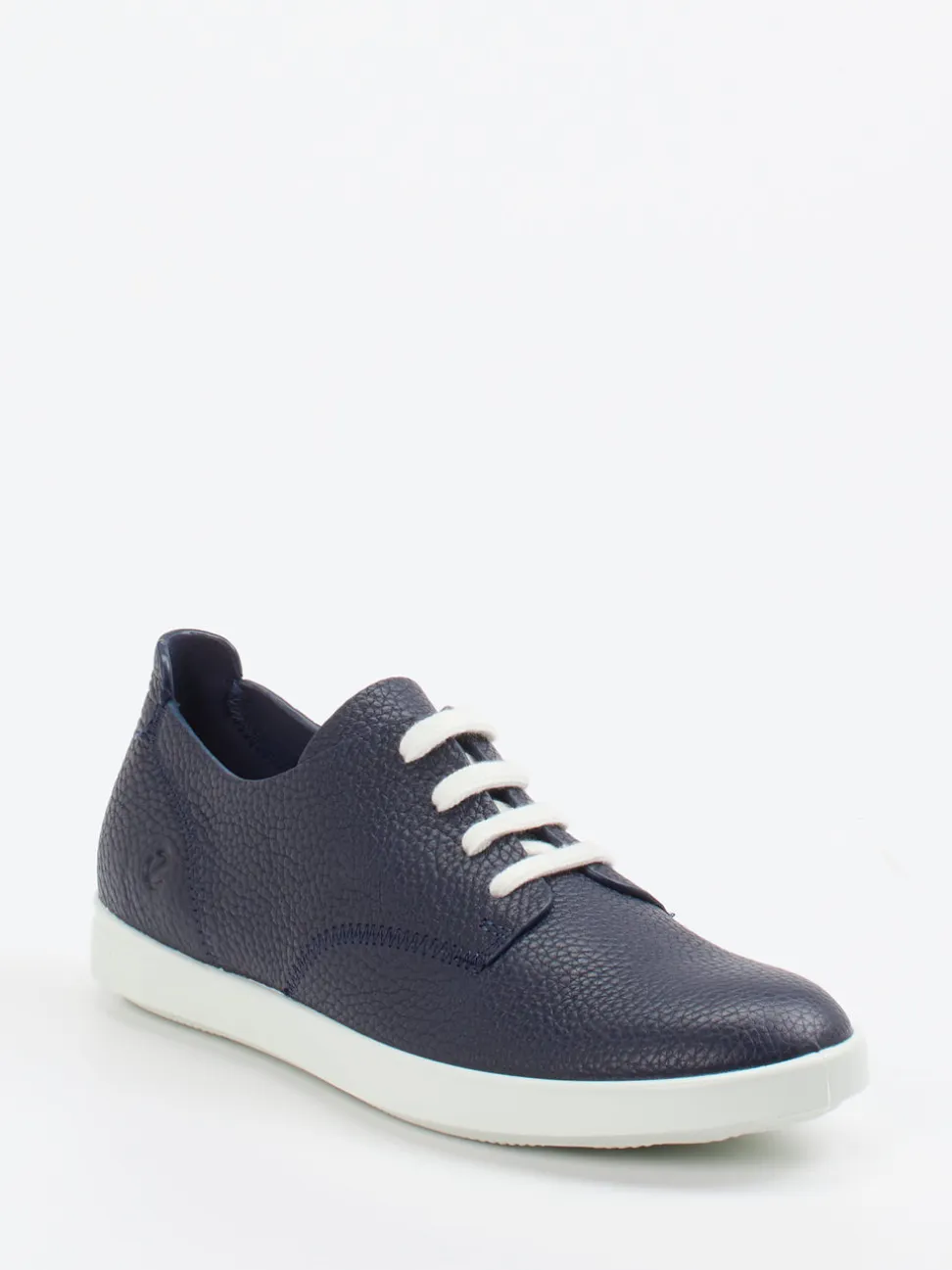 Ecco – Sneaker aus Kalbleder dunkelblau