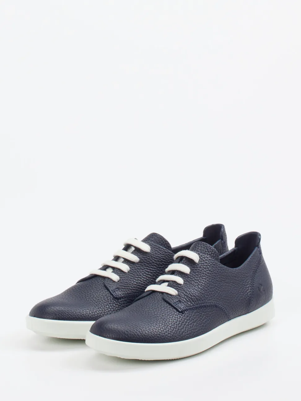 Ecco – Sneaker aus Kalbleder dunkelblau