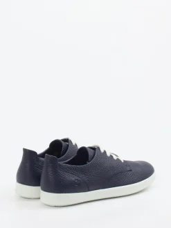 Ecco – Sneaker aus Kalbleder dunkelblau
