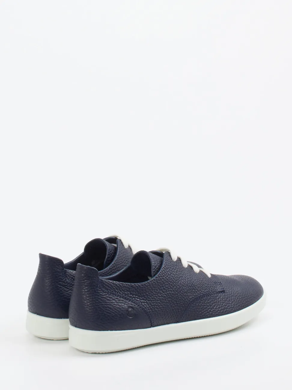 Ecco – Sneaker aus Kalbleder dunkelblau