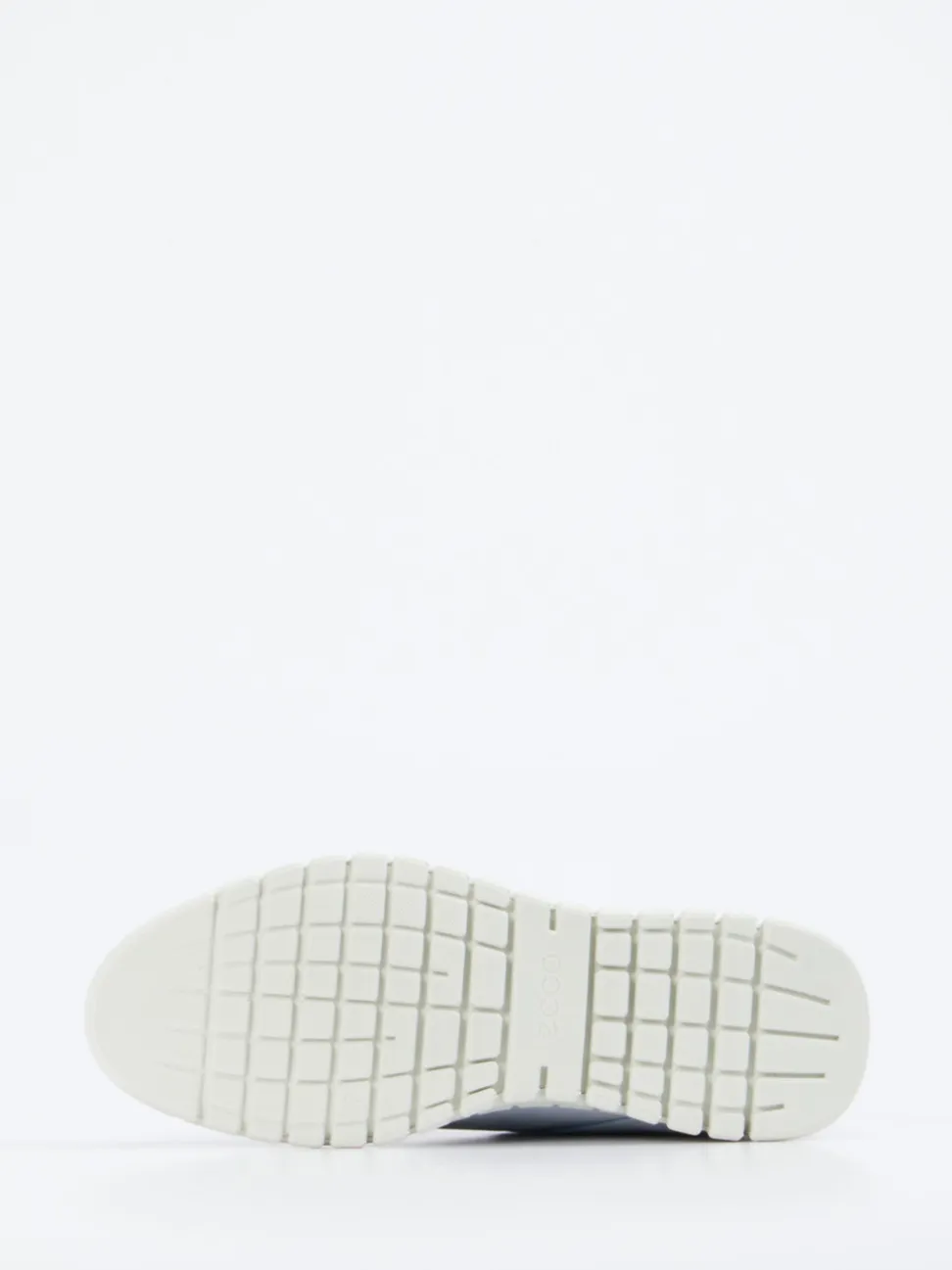 Ecco – Sneaker aus Nubukleder Pastellblau