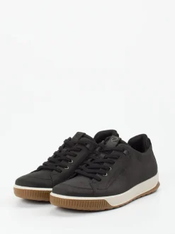 Ecco – Sneaker aus Nubukleder Schwarz