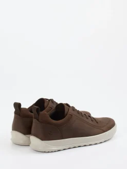 Ecco – Sneaker aus Nubukleder in Braun