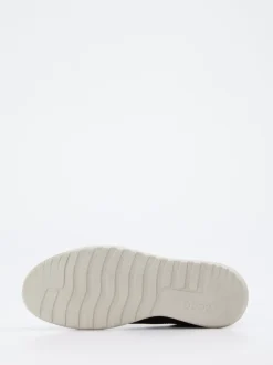 Ecco – Sneaker aus Nubukleder in Braun
