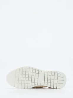 Ecco – Sneaker aus Textil in Beige