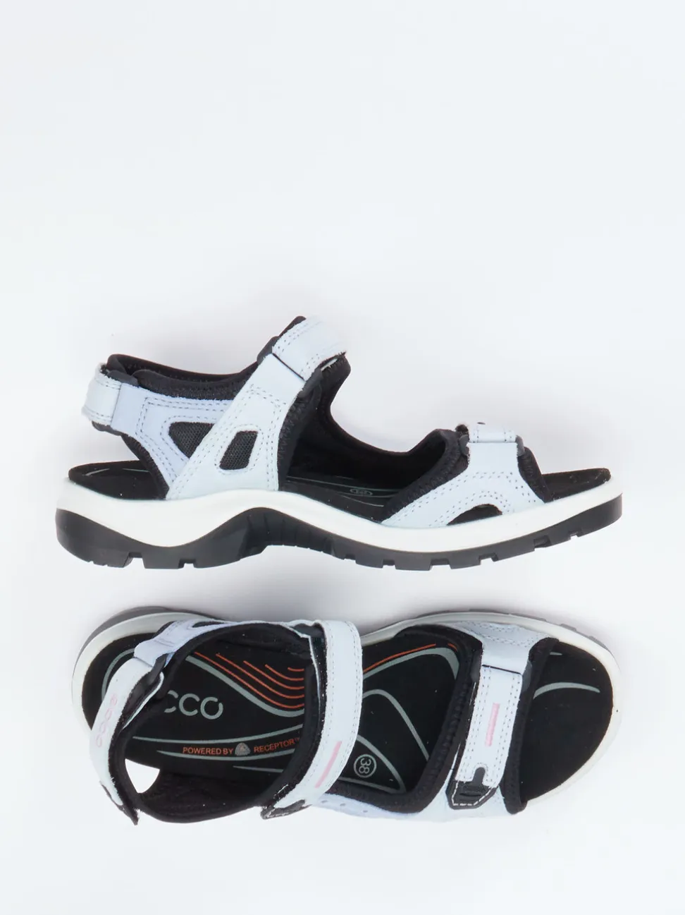 Ecco – Trekkingsandale aus Nubukleder und Textil