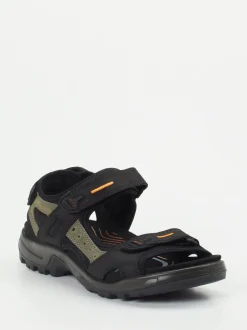 Ecco – Trekking-Sandalen aus Textil Schwarz