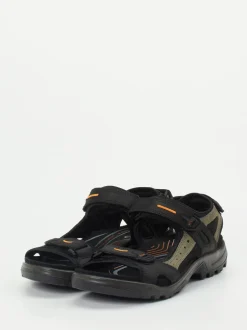 Ecco – Trekking-Sandalen aus Textil Schwarz