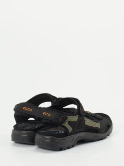 Ecco – Trekking-Sandalen aus Textil Schwarz