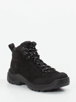 Ecco – Wanderschuh aus Nubukleder schwarz