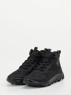 Ecco – Wanderschuh aus Textil und Synthetik Schwarz