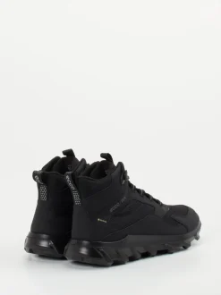 Ecco – Wanderschuh aus Textil und Synthetik Schwarz