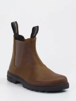 El Naturalista – Chelsea Boots aus Fettleder braun