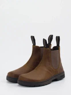 El Naturalista – Chelsea Boots aus Fettleder braun
