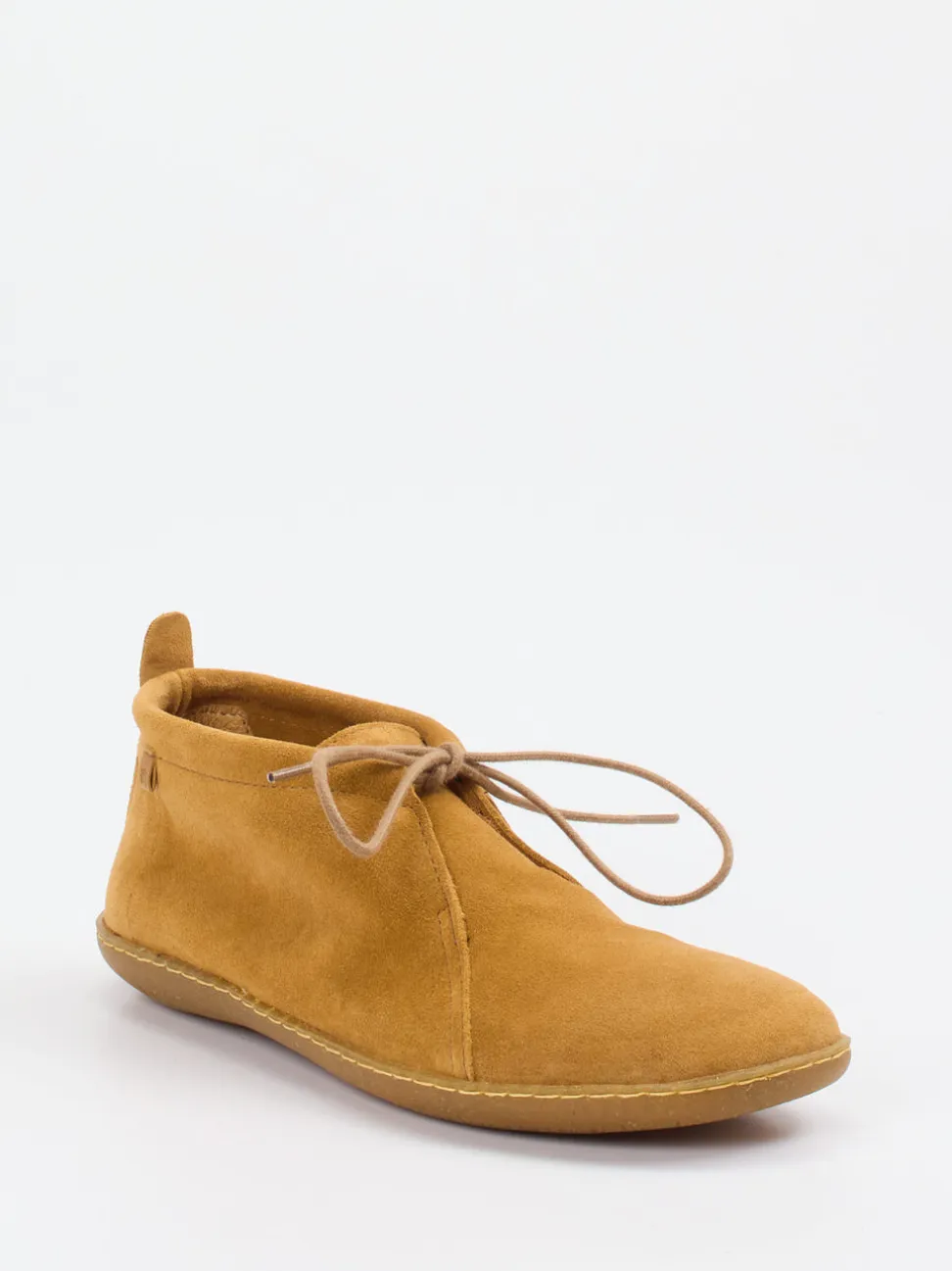 El Naturalista – Desert Boots aus Veloursleder cognacbraun