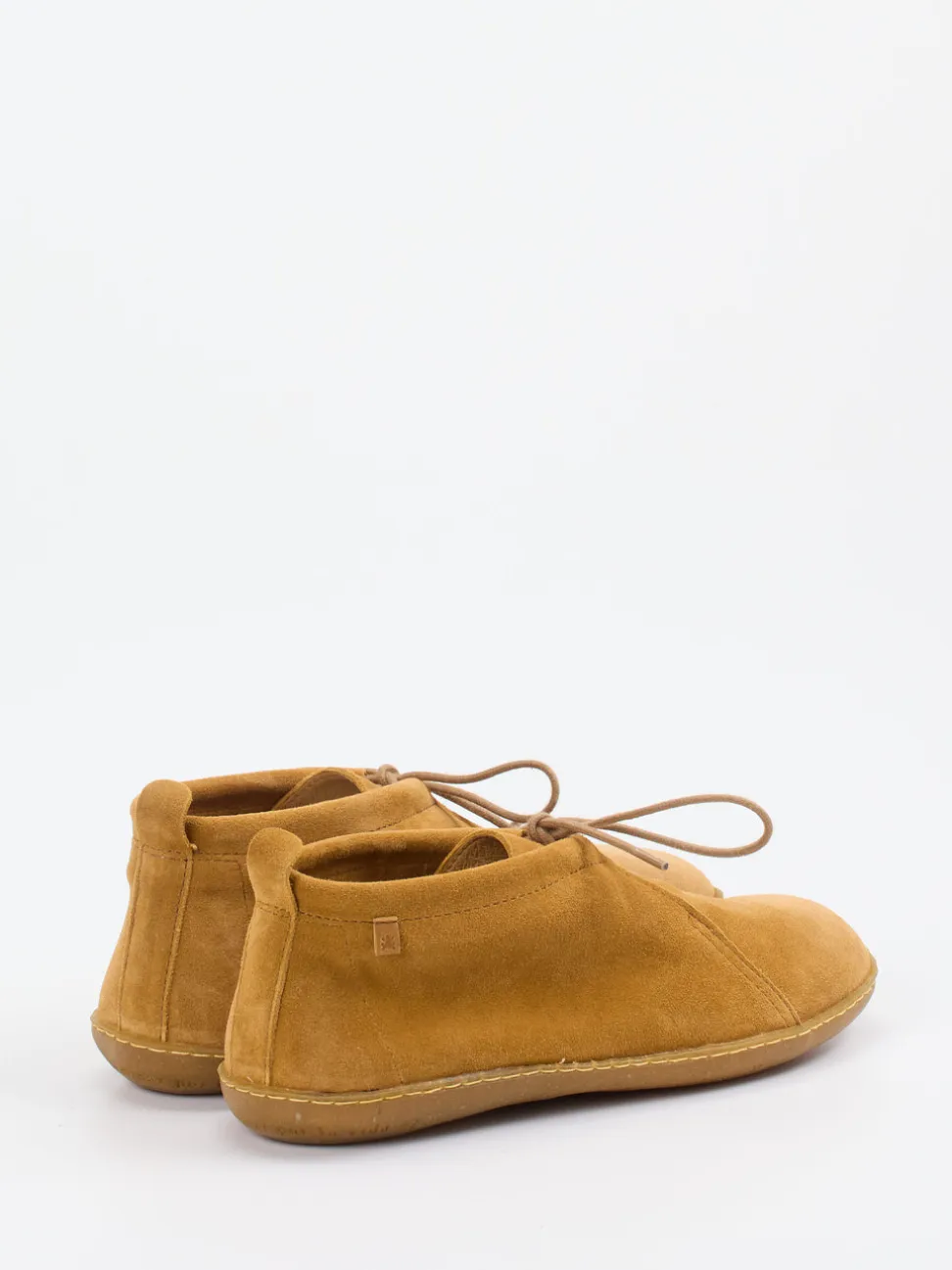 El Naturalista – Desert Boots aus Veloursleder cognacbraun