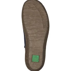 El Naturalista – Keilabsatz-Stiefelette aus Nubukleder Blau