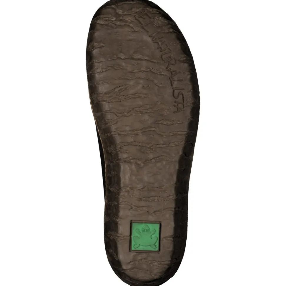El Naturalista – Keilstiefelette aus Nubukleder braun