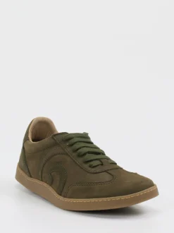 El Naturalista – Sneaker aus Nubukleder in Olivgrün