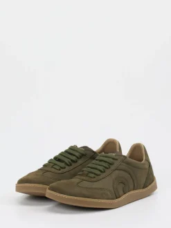 El Naturalista – Sneaker aus Nubukleder in Olivgrün