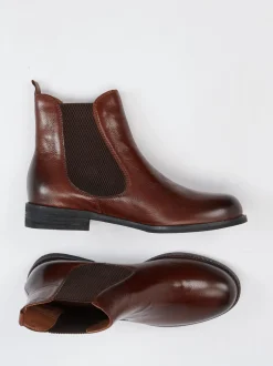 Everybody – Chelsea Boots aus Kalbleder dunkelbraun