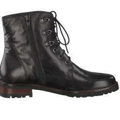 Everybody – Schnürboots aus Lammleder schwarz
