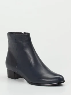 Everybody – Stiefelette aus Lammleder in Dunkelblau