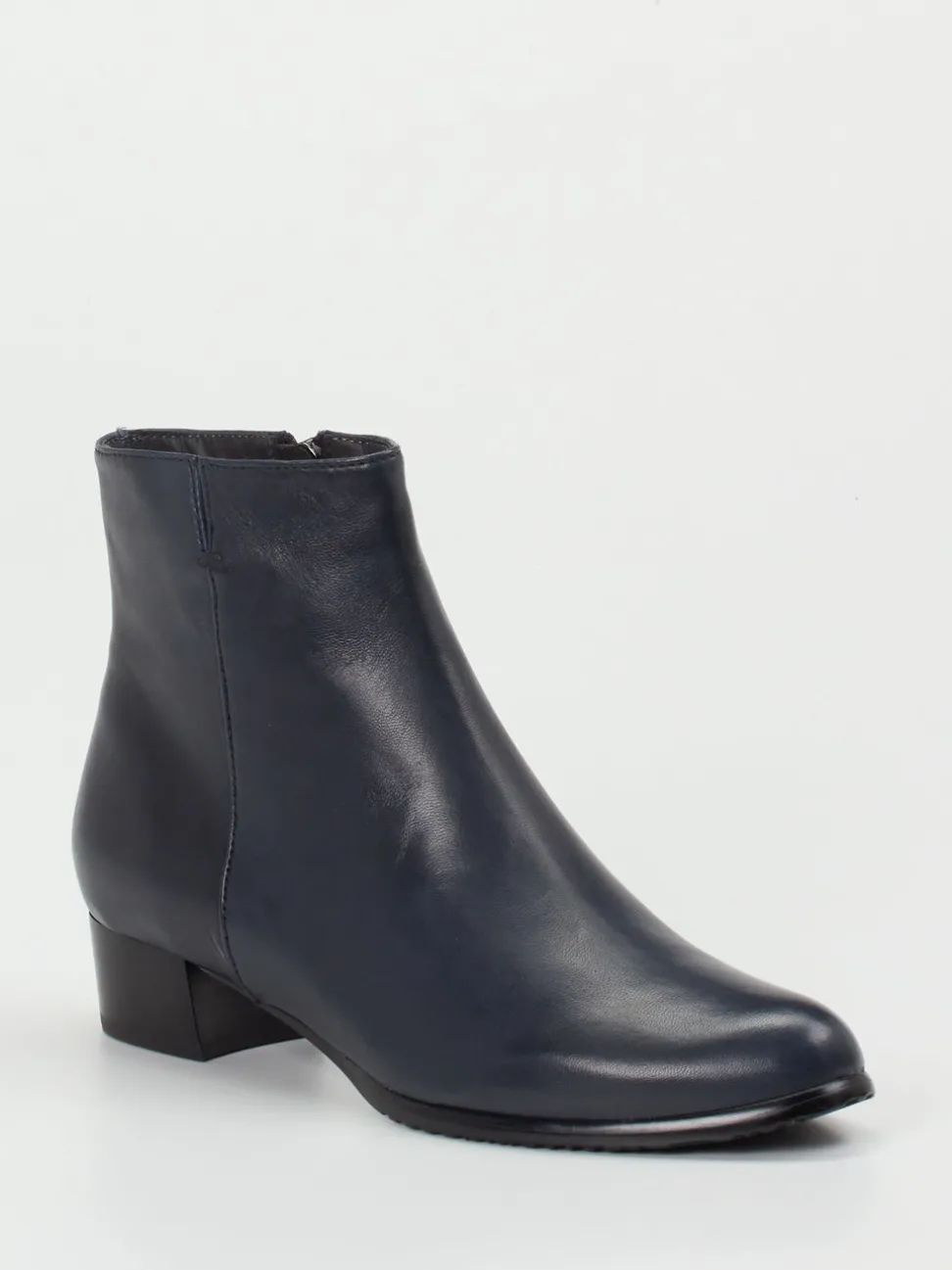 Everybody – Stiefelette aus Lammleder in Dunkelblau