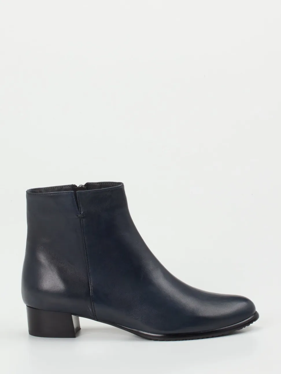 Everybody – Stiefelette aus Lammleder in Dunkelblau