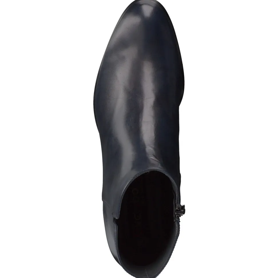 Everybody – Stiefelette aus Lammleder in Dunkelblau