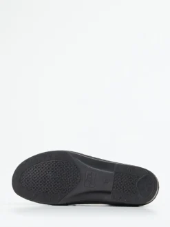 Finn Comfort – Derby-Halbschuh aus Kalbleder schwarz
