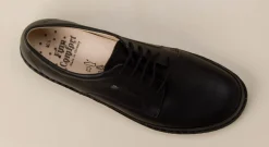Finn Comfort – Derby-Halbschuh aus Kalbleder schwarz