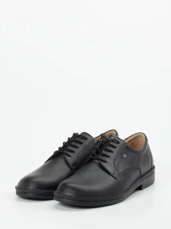 Finn Comfort – Derby-Schnürschuh aus Kalbleder schwarz