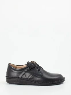 Finn Comfort – Halbschuh aus Lammleder Schwarz