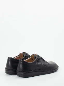 Finn Comfort – Halbschuh aus Lammleder Schwarz