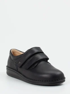 Finn Comfort – Klettschuhe aus Kalbleder Schwarz
