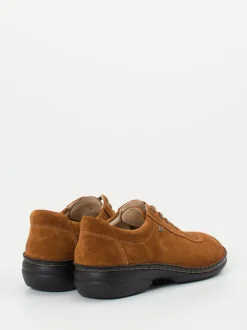 Finn Comfort – Komfort-Halbschuh aus Veloursleder braun